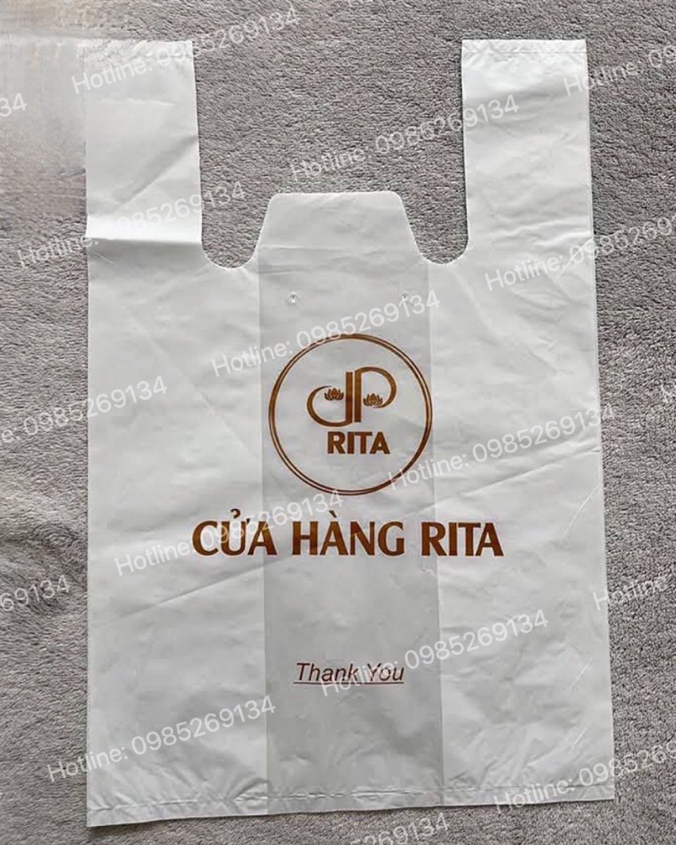 Túi xốp siêu thị in logo